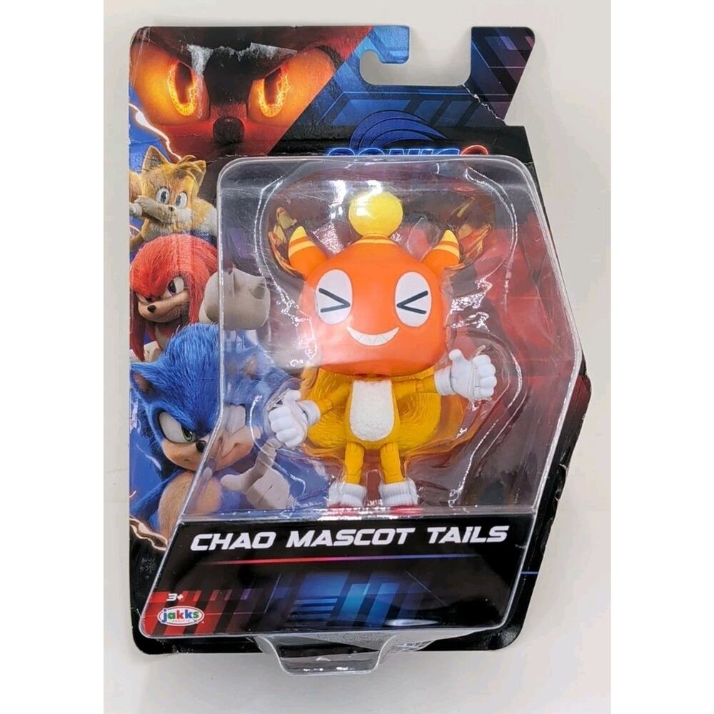 SONIC THE HEDGEHOG 3 MOVIE CHAO MASCOT TAILS 5" ACTION FIGURE JAKKS PACIFIC
